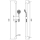 Beitz & Walz AQVABASIC III Brauseset 60cm 3-strahlig chrom