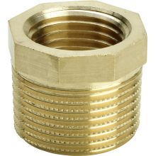 Reduzierstück mit Mehrkant, AG/IG, 3/4" x 1/2" Viega