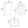 Beitz & Walz AqvaDesign Standwaschtisch eckig - weiß -