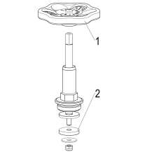 Schlösser Armaturen FETTKAMMER-OT F. SCHRAEGSITZV. STEIG.SP, DN20, 3/4", MESSING, EPDM