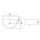 Beitz & Walz AqvaDesign Handwaschbecken 450 x 385 mm - weiß -