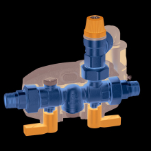 Caleffi SiCal® 3/4" DN20 Sicherheitsgruppe 6bar