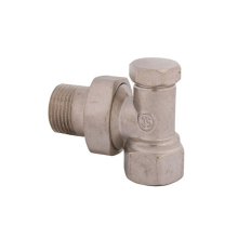 Schlösser Armaturen HEIZKOERPERVERSCHRAUBUNG MUFFE ECKFORM, DN15, 1/2", VERNICKELT