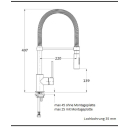 Herzbach LIVING Spültisch-Einlochbatterie Griff...