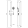 Beitz & Walz AQVABASIC III Brauseset 60cm 1-strahlig chrom