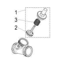 Schlösser Armaturen RUECKSCHLAGVENTIL, SCHRAEGSITZ MUFFENANSCHLUSS, DN20, G 3/4"