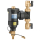 Caleffi 5453 DIRTMAG&reg; - 1 1/4"Schlammabscheider mit Kugelh&auml;hnen und Magnet