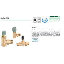 Caleffi 518 Differenzdruck-Überströmventil 3/4"