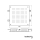 Herzbach LIVING SPA Deckeneinbau-Regenbrause 500x500mm Schwarz matt