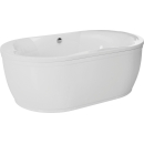 Schröder Badewanne Oval Glorus 190x110x49,5 cm...