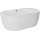 Schröder Badewanne Oval Glorus 190x110x49,5 cm weiß, Schürze u. Ab- u.Überlaufgar.