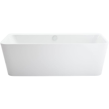 Schröder Badewanne Tiber Fine F 180x80x46/60 cm weiß
