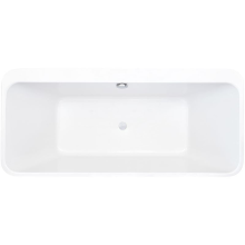Schröder Badewanne Tiber Fine F 180x80x46/60 cm weiß
