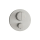 Herzbach LIVING PUSH Thermostat-Farbset 2 Verbraucher rund rund Edelstahl