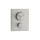 Herzbach LIVING PUSH Thermostat-Farbset 3 Verbraucher eckig rund Edelstahl