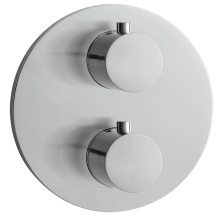 Herzbach LIVING Thermostat-Farbset 1 Verbraucher rund rund Edelstahl