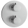 Herzbach LIVING Thermostat-Farbset 2 Verbraucher rund rund Edelstahl