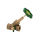 Schlösser Armaturen FREISTROMVENTIL, MUFFENANSCHL. M.ENTL, ST.SP, DN20, IG 3/4", DVGW