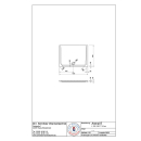 Schröder Rechteck Duschwanne Arenal E 120x90x2,5 cm...