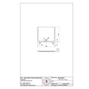 Schröder Rechteck Duschwanne Arenal E 120x100x2,5 cm...