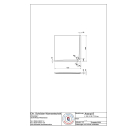 Schröder Viereck Duschwanne Arenal E 120x120x2,5 cm...