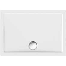 Schröder Rechteck Duschwanne Sito E 100x70x2,5 cm weiß