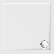Schröder Viereck Duschwanne Sito E 100x100x2,5 cm weiß