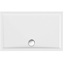 Schröder Rechteck Duschwanne Sito E 120x75x2,5 cm weiß