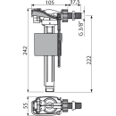 Alcadrain Füllventil A160-3/8" für...