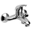 Herzbach LARGO Wannenbatterie Aufputz Chrom