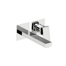 Herzbach NEO CASTELL Waschtisch-Wandbatterie Farbset 210mm 2 Blenden Chrom