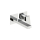Herzbach NEO CASTELL Waschtisch-Wandbatterie Farbset 210mm 2 Blenden Chrom