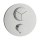 Herzbach LIVING PUSH Thermostat-Farbset 3 Verbraucher rund rund Chrom