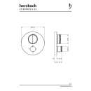 Herzbach LIVING PUSH Thermostat-Farbset 2 Verbraucher...