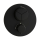 Herzbach LIVING PUSH Thermostat-Farbset 3 Verbraucher rund rund Schwarz matt
