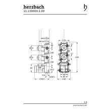 Herzbach LOGIC XL 2 Einbaukörper