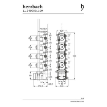 Herzbach LOGIC XL 4 Einbaukörper