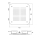 Herzbach LIVING SPA Deckeneinbau-Regenbrause 420x420mm soft poliert
