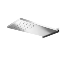 Herzbach LIVING SPA Wand-Regenbrause 592x270mm poliert