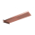 Herzbach LIVING SPA Wand-Regenbrause 537x165mm Copper Steel