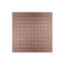 Herzbach DESIGN IX PVD Regenbrause square 200*200 mm Copper