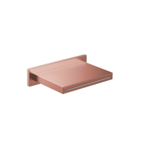 Herzbach LIVING SPA Schwall-Wandauslauf Aufputz Copper Steel