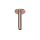 Herzbach LIVING SPA Deckenarm 100mm 70 rund Copper Steel