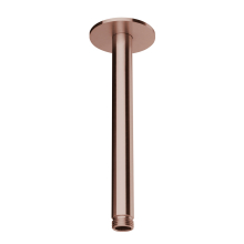 Herzbach LIVING SPA Deckenarm 200mm 70 rund Copper Steel