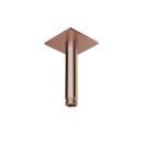 Herzbach LIVING SPA Deckenarm 100mm 70 eckig Copper Steel