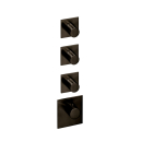 Herzbach LOGIC XL 3 TA-Farbset 4 Blenden eckig 4 Griffe...