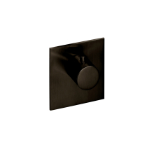 Herzbach LOGIC XL Vario TA-Farbset Blende eckig Griff rund Black Steel