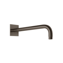 Herzbach LIVING SPA Wandarm 350mm 70 eckig gewinkelt Black Steel