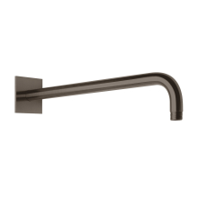 Herzbach LIVING SPA Wandarm 450mm 70 eckig gewinkelt Black Steel