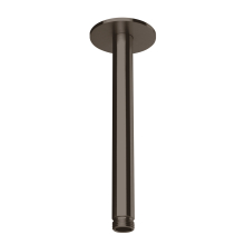 Herzbach LIVING SPA Deckenarm 200mm 70 rund Black Steel